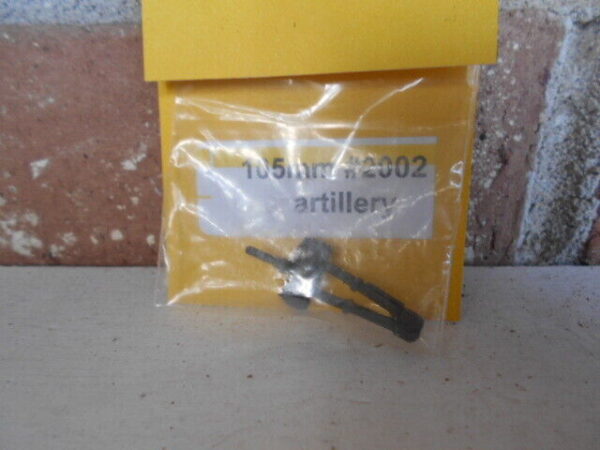 M&B Bizarre N Scale Accessories 1 Per Pack 105mm Artillery Gun #2002 - Image 3