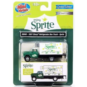 CLASSIC METAL WORKS #30646 --1957 Chevy Refrigerator Box Ttuck, "Sprite"