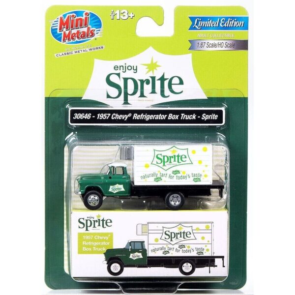 CLASSIC METAL WORKS #30646 --1957 Chevy Refrigerator Box Ttuck, "Sprite"