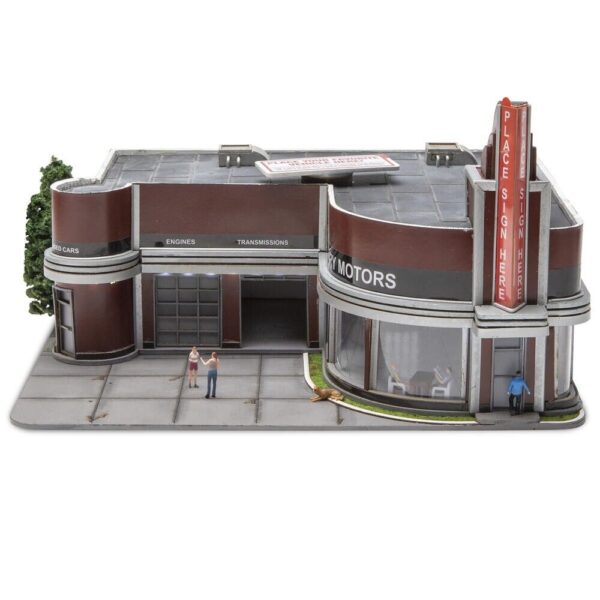 HO Scale Fury Ford Motors  [With 4.5-volt power supply Free] #2759036 - Image 2
