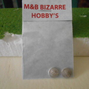 HO Scale Accessories Soda Button 2 Per Pack #239