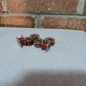 #1064 M&B HO Scale Real Brown Wire With Metal Spools (6 Per Pack)