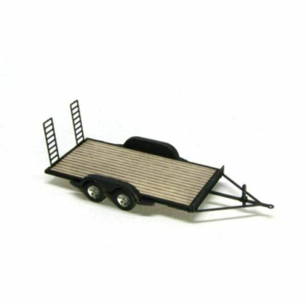 Showcase Miniatures N Scale 8' X 16' Equipment Trailer Kit  #537 - Image 5