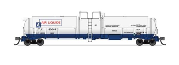 BWL #6311 Broadway Limited HO Air Liquide Cryogenic Tank Car (Pack of 2)