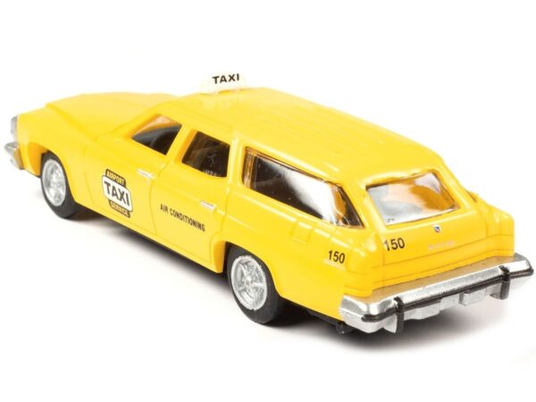 Classic Metal Works #30656 HO Scale 1974 Buick Estate Station Wagon Taxi Yellow - Image 2