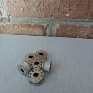 #1066 M&B HO Scale Real White Wire With Metal Spools (6 Per Pack)