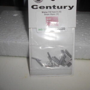 HO Scale Accessories Century Water Fill Hatch & Drain Pipe #2220