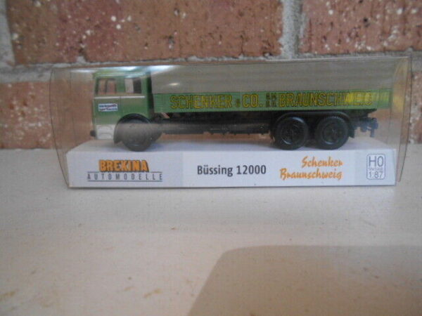 Brekina HO Scale Schenker Brannschweig Bussing 12000 Truck #746117