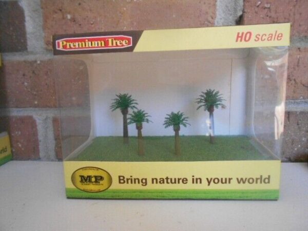 MP Scenery Products item # 70429 N-Scale Phoenix Palm Premium Trees