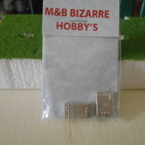 #6104 N Scale Accessories Detailed Orange/Brown Metal Baled Scrap Pile
