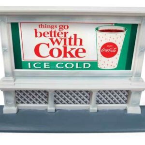 Classic Metal Works HO Scale #20237 Coca-Cola Billboard