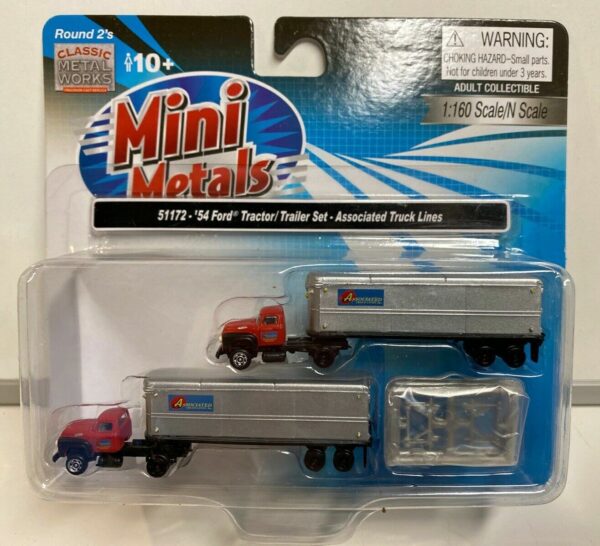 Classic Metal Works #51172 1954 Ford Tractor - AeroVan Trailer - - Image 2