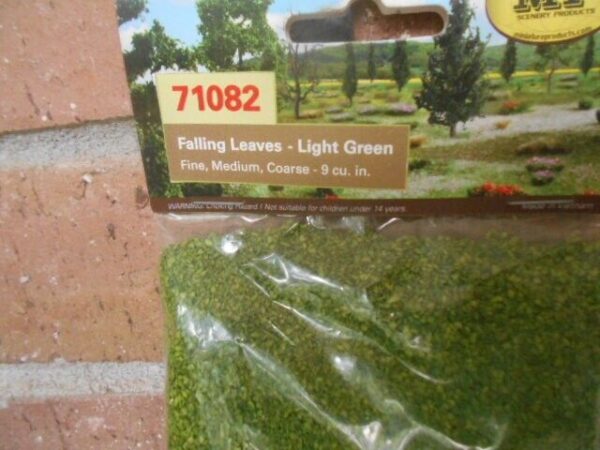 MP Scenery Products #71082 Falling Leaves Light Green Fine Medium Coarse - Image 4