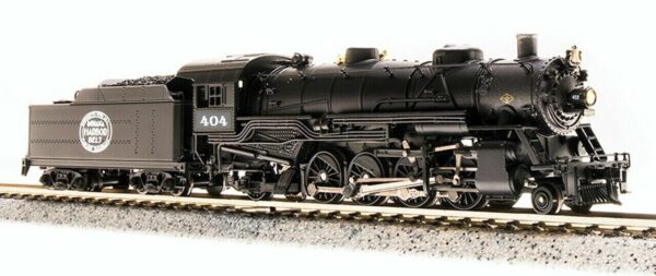 BROADWAY LIMITED 5725 N SCALE New York Central / IHB 404 Lt Mikado Steam W/Sound