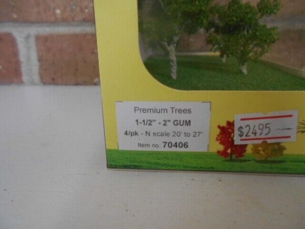 MP Scenery Products item # 70406 N-Scale Gum Premium Trees - Image 3