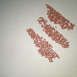 #8001 M&B N Scale Accessories Dark Red Bricks 300+ Per Pack
