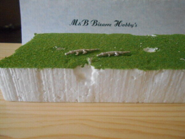 HO Scale Accessories Alligators 3 Per Pack #248 - Image 3