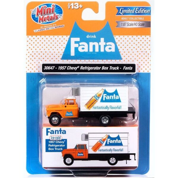 CLASSIC METAL WORKS #30647 --1957 Chevy Refrigerator Box Ttuck, "Fanta" - Image 4