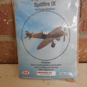 Osborn Model Kits HO Scale SUPERMARINE SPITFIRE IX  #RRA-1075