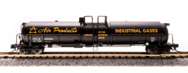 BWL #3721 Broadway Limited N Scale Cryogenic Air Products Tanker Cars (2-Pack)