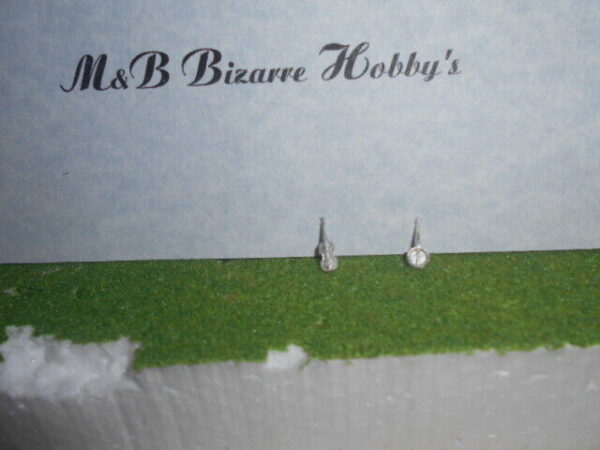 HO Scale Accessories Banjo & Fiddle 2 Per Pack #272 - Image 3