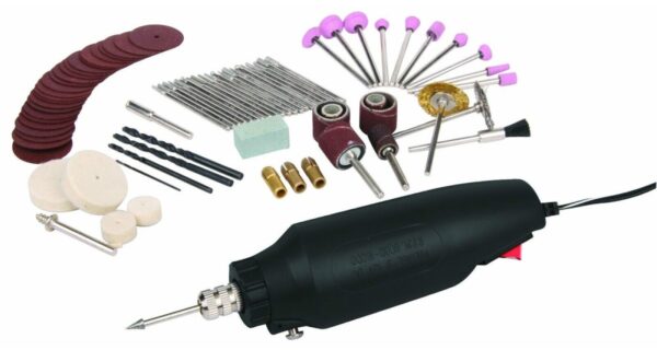 All Scale drill Master Rotary Tool Kit 80 Pc Set #63235 - Image 6