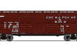 BWL #6571 Broadway Limited N Chesapeake & Ohio Stock Car with Hog Sounds