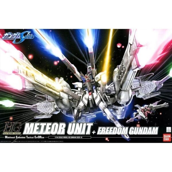 Bandai #125301 1:144 HG16 Seed Meteor Unit Plus Freedom Gundam