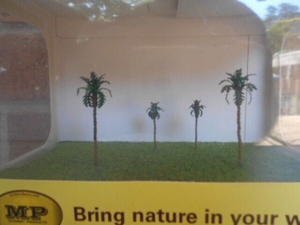 MP Scenery Products item # 70428 N-Scale 2" Palm Premium Trees - Image 2