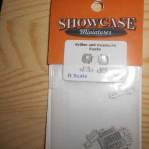 Showcase Miniatures N Scale Grilles & Headache Racks #63