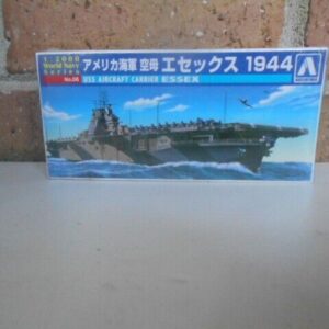 #9376 Aoshima Modle Kit Of The 1944 USS Aircraft Carrier ESSEX 1:2000 Scale