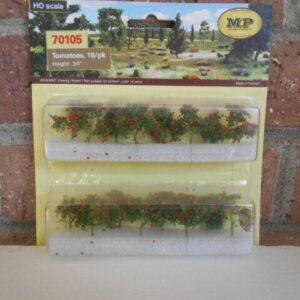 MP Scenery Products Item  #70105 HO ScaleTomatoes Trees 16/pk Height 3/4"