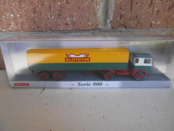 Wiking HO Scale Scania-111 Bilspedition Serie 800 Truck #231264
