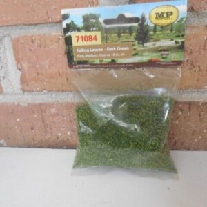 MP Scenery Products #71084 Falling Leaves Dark Green Fine Medium Coarse