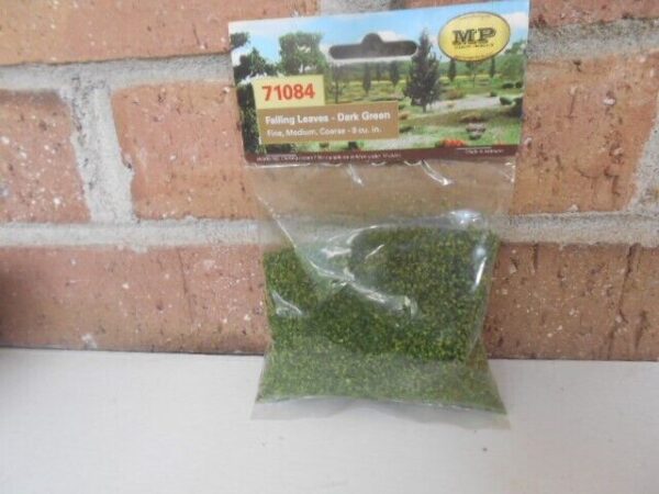 MP Scenery Products #71084 Falling Leaves Dark Green Fine Medium Coarse