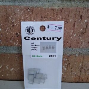 HO Scale Accessories Oil Bunkers 4 Per Pack #2101