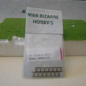 HO Scale Accessories Highly Detailed Brass Ladder #10012-Brass