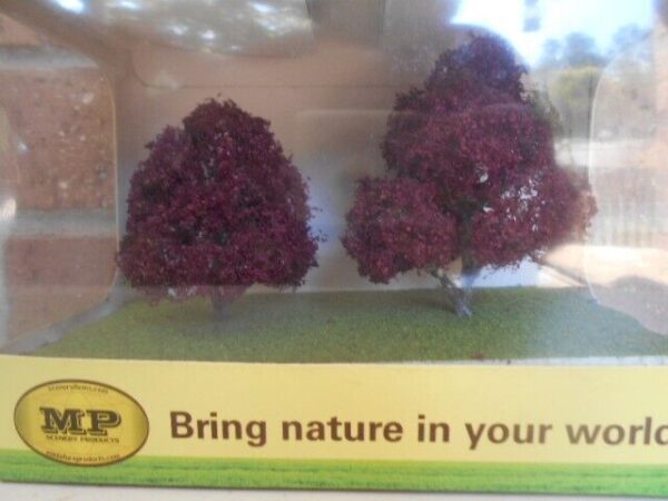 MP Scenery Products Item #70510 HO Scale Premiun Copper Beech Trees 3'' to 4'' - Image 3