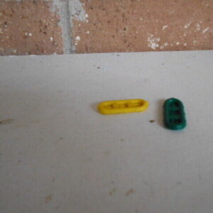 #1051 HO Scale Accessories Rubber Raft Boats  (2 Per Pack)