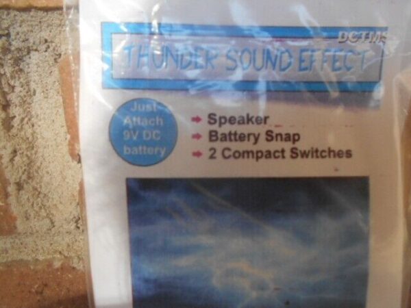 All Scale Acces Sound Effect Of Thunder with Speaker #1106 - Image 3
