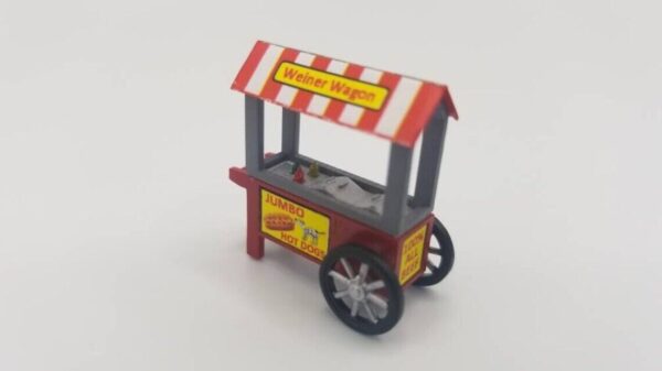 Pete's 3d HO Scale Hot Dog Cart Kit #159 - Image 5