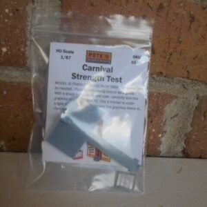 Pete's 3d HO Scale Carnival Strength Test Kit #145