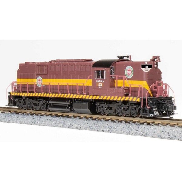 Broadway N-Scale 6617 Alco RSD-15, DM&IR #53, Maroon w/ Broad Stripe, Paragon4 - Image 2