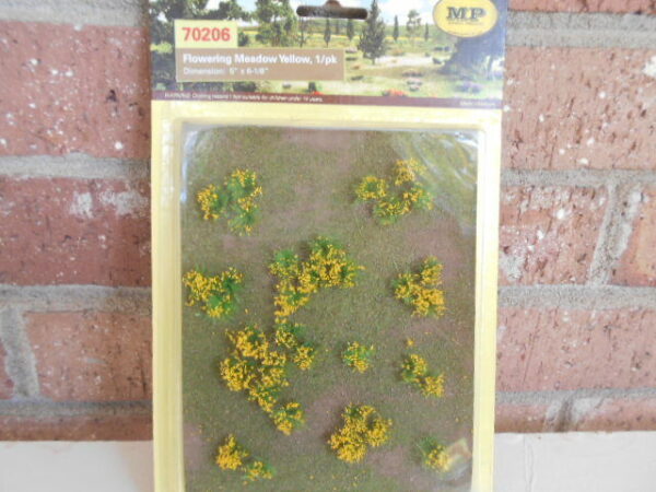 MP Scenery Products Item #70206 - HO Scale - Meadow Yellow -5"x 6-1/8" 1/pk - Image 2