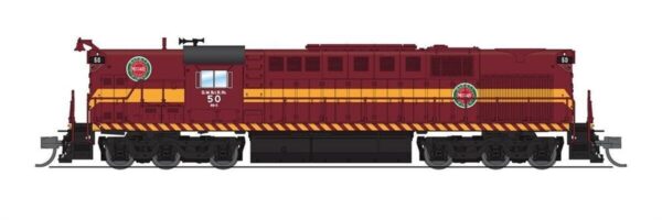 Broadway N-Scale 6617 Alco RSD-15, DM&IR #53, Maroon w/ Broad Stripe, Paragon4 - Image 4