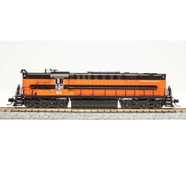 Broadway Limited 6614 N B&LE Alco RSD-15 Diesel Locomotive Sound/DC/DCC #885