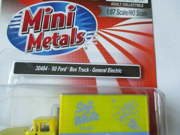 CLASSIC METAL WORKS HO '60 BOX TRUCK - General Electric Lamps - 30484 - Image 4
