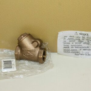 TOYO Red-White 1/2" Check Valve 125 S 200 WOG