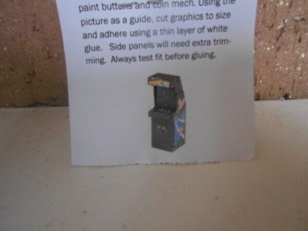 Pete's 3d HO Scale Asteroids Arcade Machine Kit #116 - Image 4