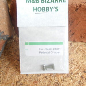 M & B Bizarres HO Scale Cincinnati Pedestal Grinder #1010-Green